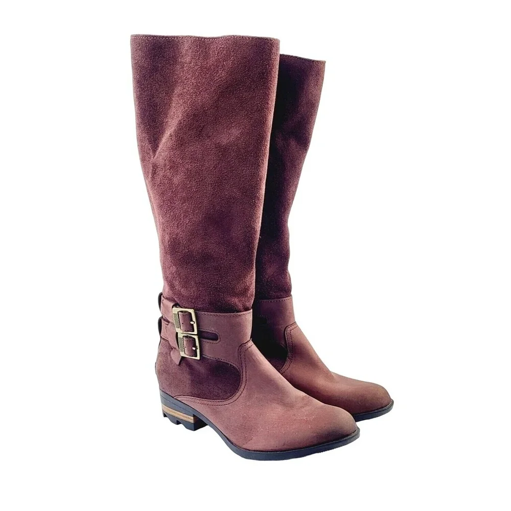 Sorel - Women's Burgundy‎ Lolla Tall II Boot - Size 7.5